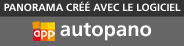 Image panoramique cr��e avec le logiciel Autopano
